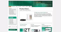 Desktop Screenshot of izt-labs.de
